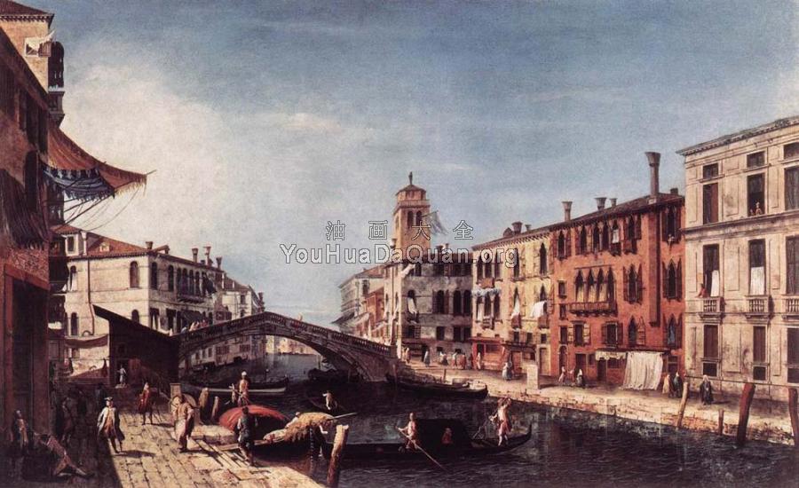 View of the Rio di Cannareggio - 米歇尔·马里斯奇